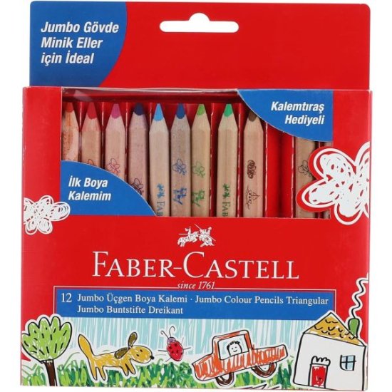 FC İlk Boya Kalemim, Jumbo YB,12R (FSC)