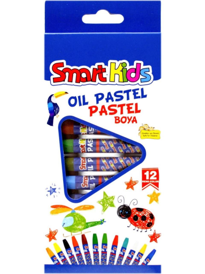 Smart Kıds 3557 Pastel Boya 12 Renk