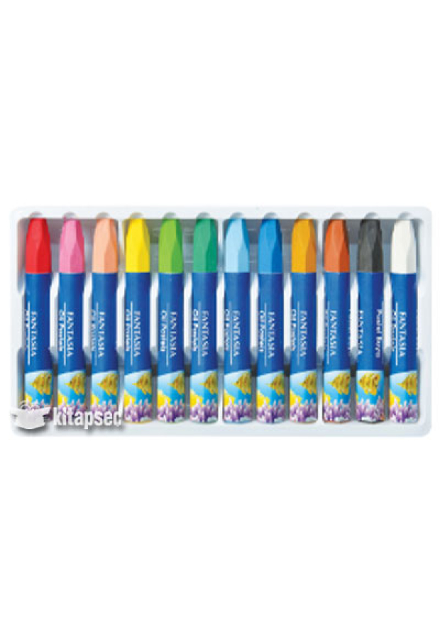 Fantasia 12 Renk Pastel Boya