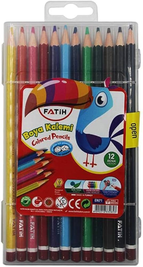 FATİH KURUBOYA MERCANLI 12 RENK ÇANTALI