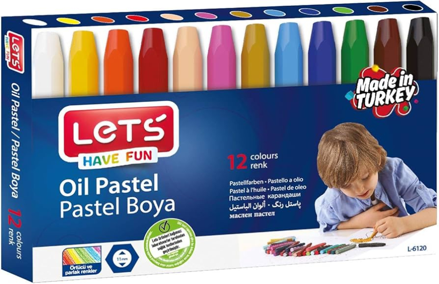 LETS PASTEL BOYA 12 RENK / L-6120