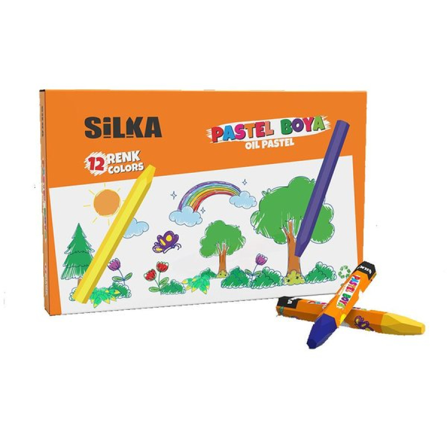 Silka Pastel Boya 12 Renk P.HS12-12
